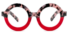 Calhoun Round Two-Tone Glasses