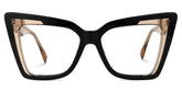 Brooklyn Cateye Black Glasses