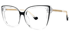 Fenn Cateye Clear Glasses