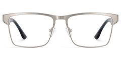 Jasper Browline Silver Glasses