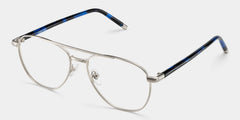 Calvin Aviator Silver Glasses