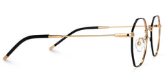 Reyes Geometric Black Glasses