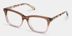 Layla Brown Square Glasses
