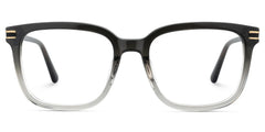 Kenny Square Gray-Clear Glasses