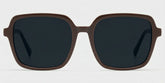 Kenneth Dark Brown Square Glasses