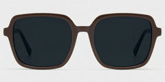 Kenneth Dark Brown Square Glasses