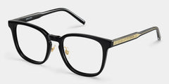 Hailey Square Black Glasses