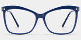 Isaebella Butterfly Blue Glasses