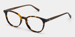 Allison Tortoise Round Glasses