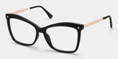 Isaebella Butterfly Black Glasses