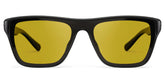 Paloma Aviator Black Polarized Sunglasses