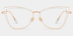 Sloane Cat-Eye Clear Glasses