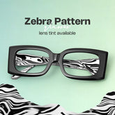 Orduno Rectangle Black Glasses
