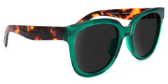 Harrell Square Dark-Green Sunglasses