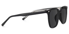 Eliza Square Black Glasses