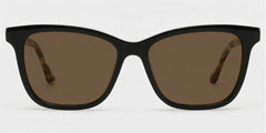 Faith Black Rectangle Glasses