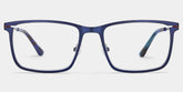 Roxana Rectangle Blue Glasses