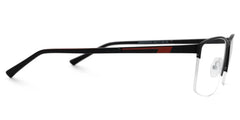 Graniela Rectangle Black Glasses