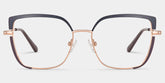 Grasso Square Two-Tone Glasses