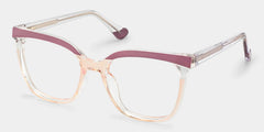 Tawana Square Purple Glasses