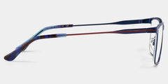 Roxana Rectangle Blue Glasses