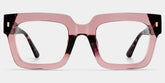 Sarah Square Purple Glasses