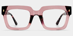 Sarah Square Purple Glasses