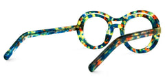 Texidor Round Blue-Tortoise Glasses