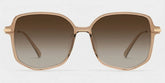 Payton Geometric Beige Glasses