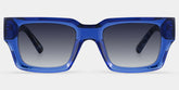 Orson Rectangle Blue Glasses