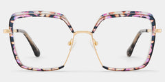 Cordaro Square Pink-Floral Glasses