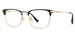 Barrett Browline Gold Glasses