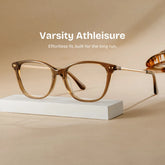 Finch Brown Rectangle Glasses