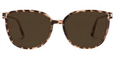 Rodz Square Thin Tortoise Glasses