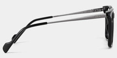Zeyna Square Black Sunglasses
