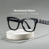 Pride Square Black Glasses