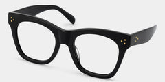 Gordon Rectangle Black Glasses