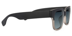 Colin Rectangle Black-Gray Sunglasses
