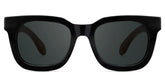 Sam Rectangle Wood Glasses