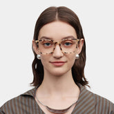 Zoe Square Tortoise Glasses