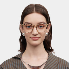 Zoe Square Tortoise Glasses