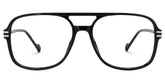 Nyawa Aviator Black Glasses