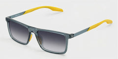 Active Rectangle Blue Yellow Glasses