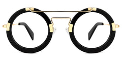 Martis Round Black Glasses
