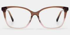 Finnian Square Brown Glasses