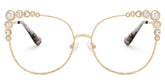 Wallice Cateye Gold Glasses