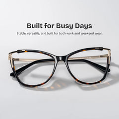 Yomary Cateye Tortoise Glasses