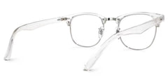 Hacker Browline Clear Glasses