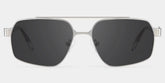Sterling Aviator Silver Glasses