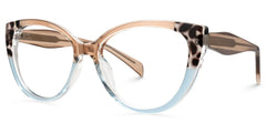 Narine Cateye Multicolor Glasses